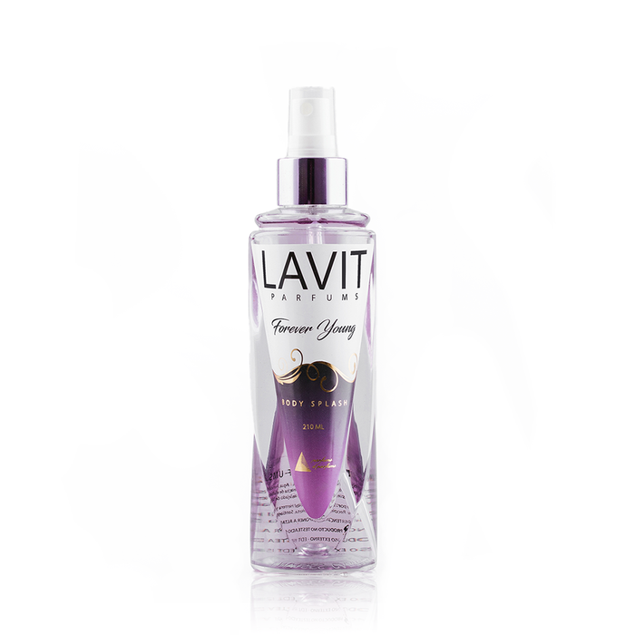 Body Mist Forever Young - inspirado en Black Raspberry Vanilla, Lavit Parfums. Fragancia femenina frutal y dulce con un toque sofisticado.