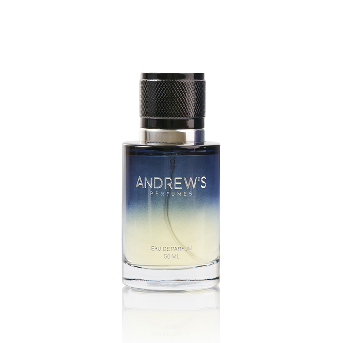 Perfume Hombre 50 ml Andrews Perfumes Eau de Parfum. Presentación elegante con frasco y empaque distintivo, perfecto para regalar o coleccionar. Venta en Essenciel.