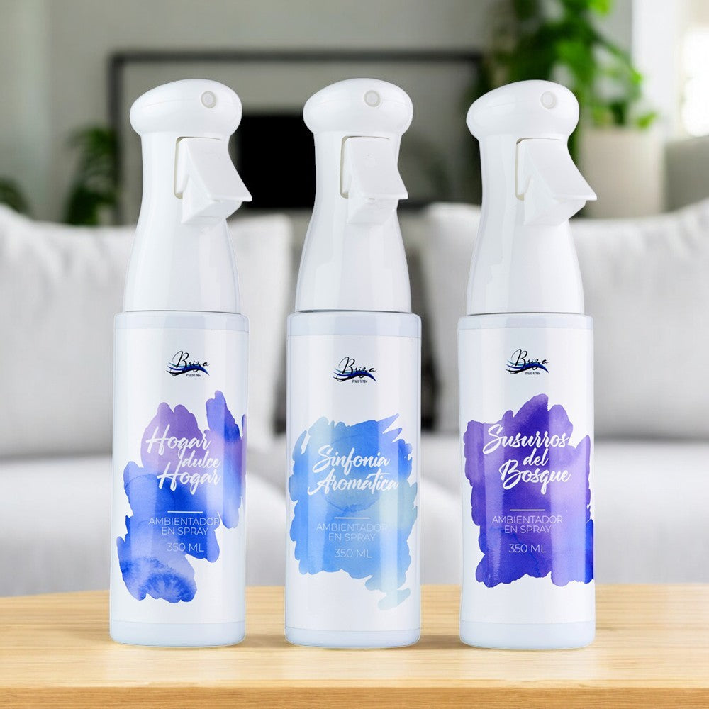 AROMATIZANTE EN SPRAY RECARGABLE 350 ML