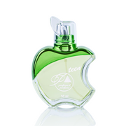 Perfume Parfums Teen J03 inspirado en Bombshell para mujer, Eau de Toilette, 50ml. Imagen del frasco. Familia olfativa floral, frutal. Distribuido por Essenciel.