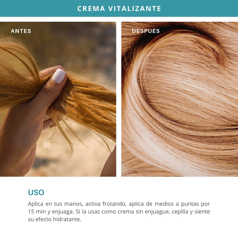Crema Capilar Hidratante Vitalizante