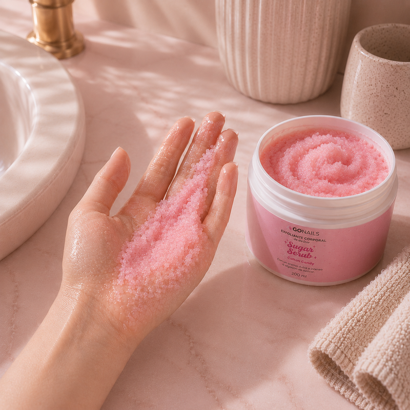 Cotton Candy - Exfoliante Manos y Pies