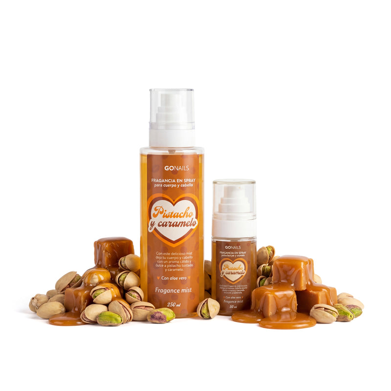 Pistacho y Caramelo - Fragancia Cuerpo y Pelo