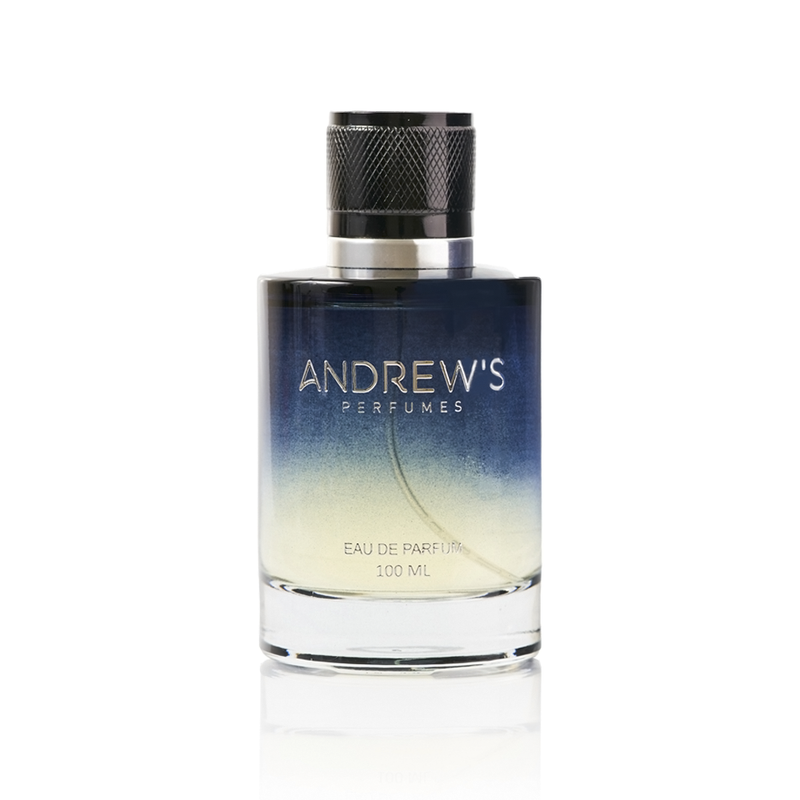 Perfume Hombre 100 ml Andrews Perfumes Eau de Parfum. Presentación elegante con frasco y empaque distintivo, perfecto para regalar o coleccionar. Venta en Essenciel.