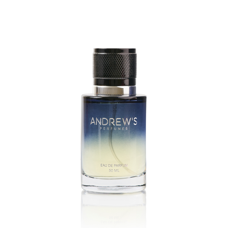 Perfume Hombre 50 ml Andrews Perfumes Eau de Parfum. Presentación elegante con frasco y empaque distintivo, perfecto para regalar o coleccionar. Venta en Essenciel.