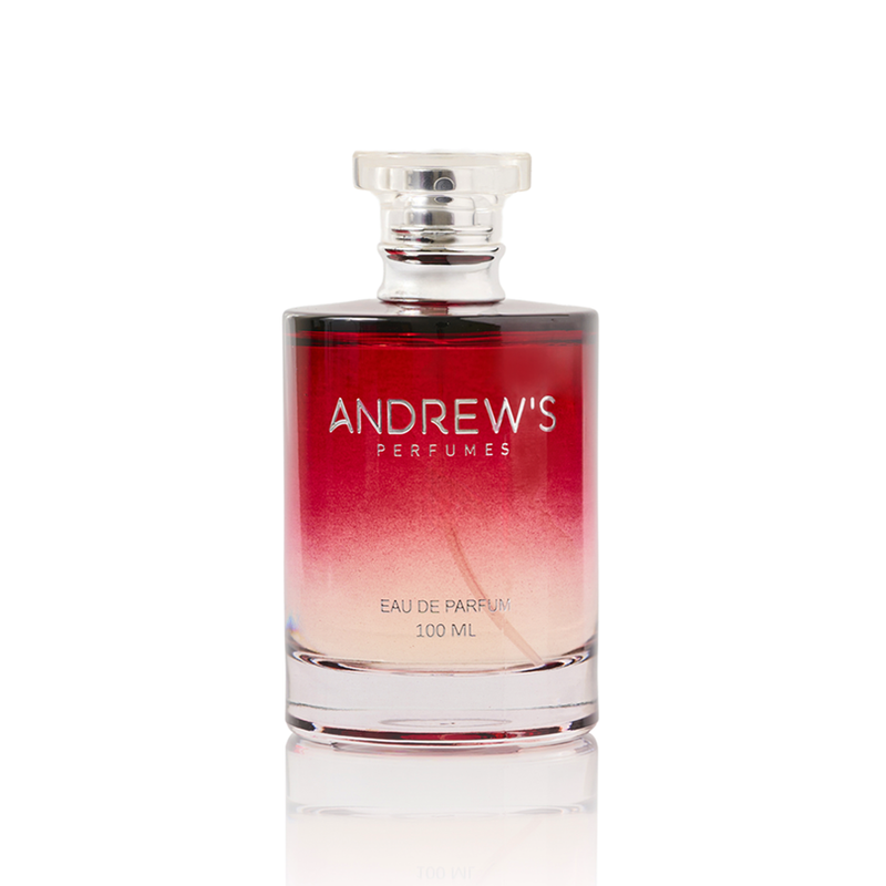Perfume mujer 100 ml Andrews Perfumes Eau de Parfum. Presentación elegante con frasco y empaque distintivo, perfecto para regalar o coleccionar. Venta en Essenciel.