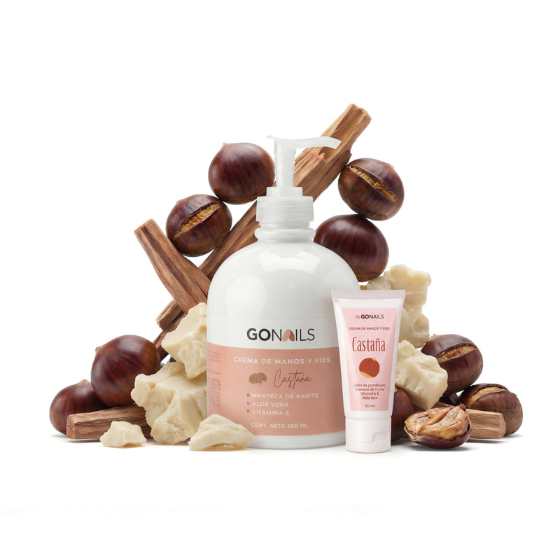 Castaña - Crema Manos y Pies